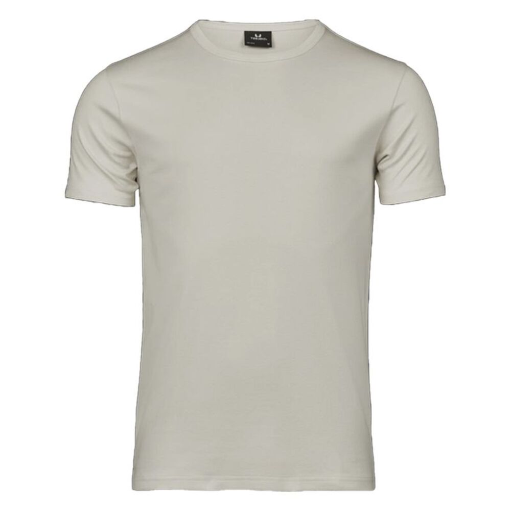 Tee Jays Mens Interlock T-Shirt / Cement